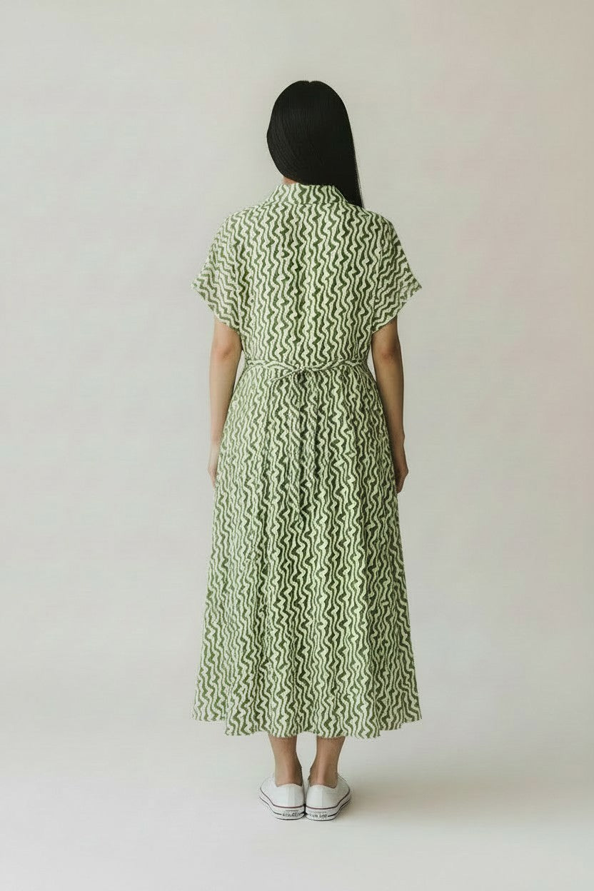 CYBER LIME DRESS