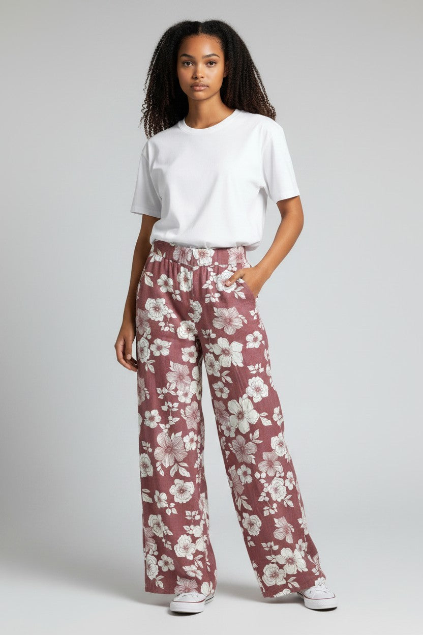 FLORAL PANT