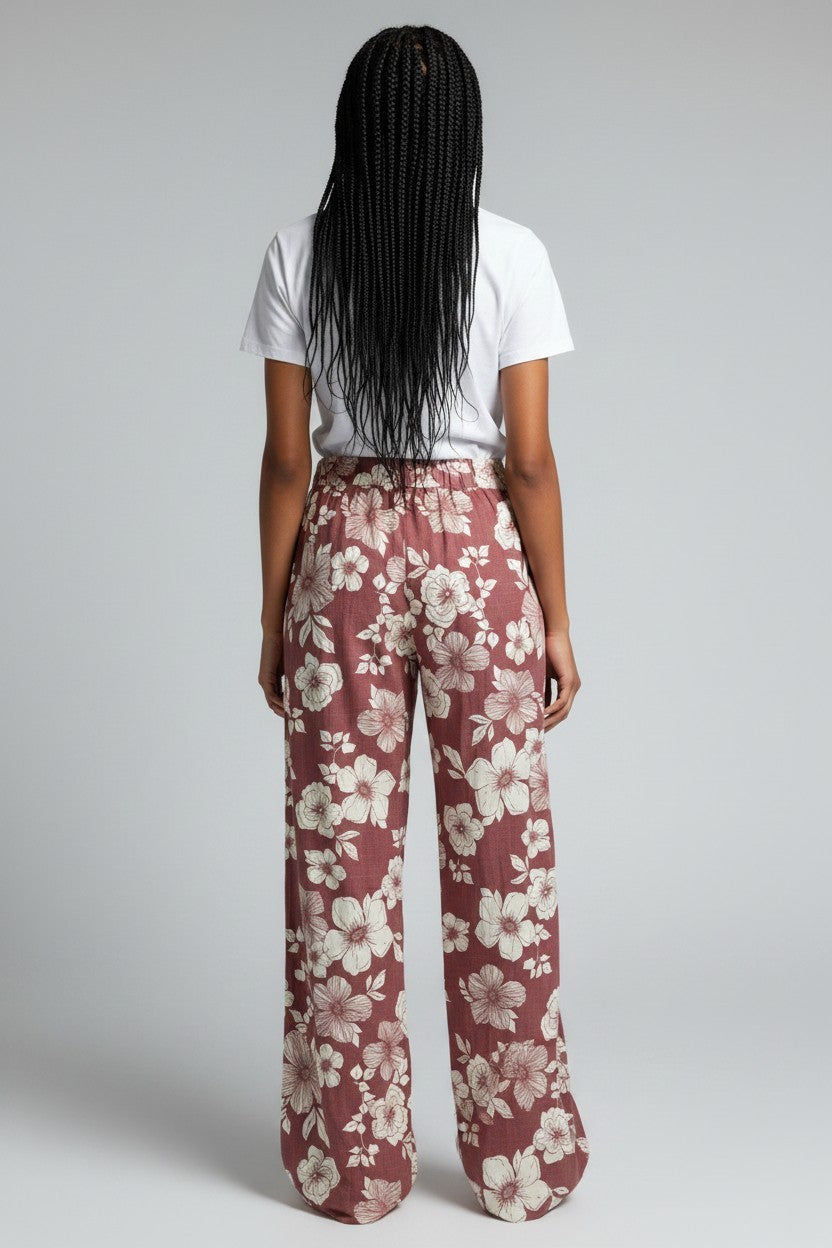 FLORAL PANT