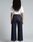 CROPPED WIDELEG STRETCH DENIM