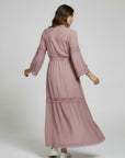 MAUVE COVERUP/KIMONO