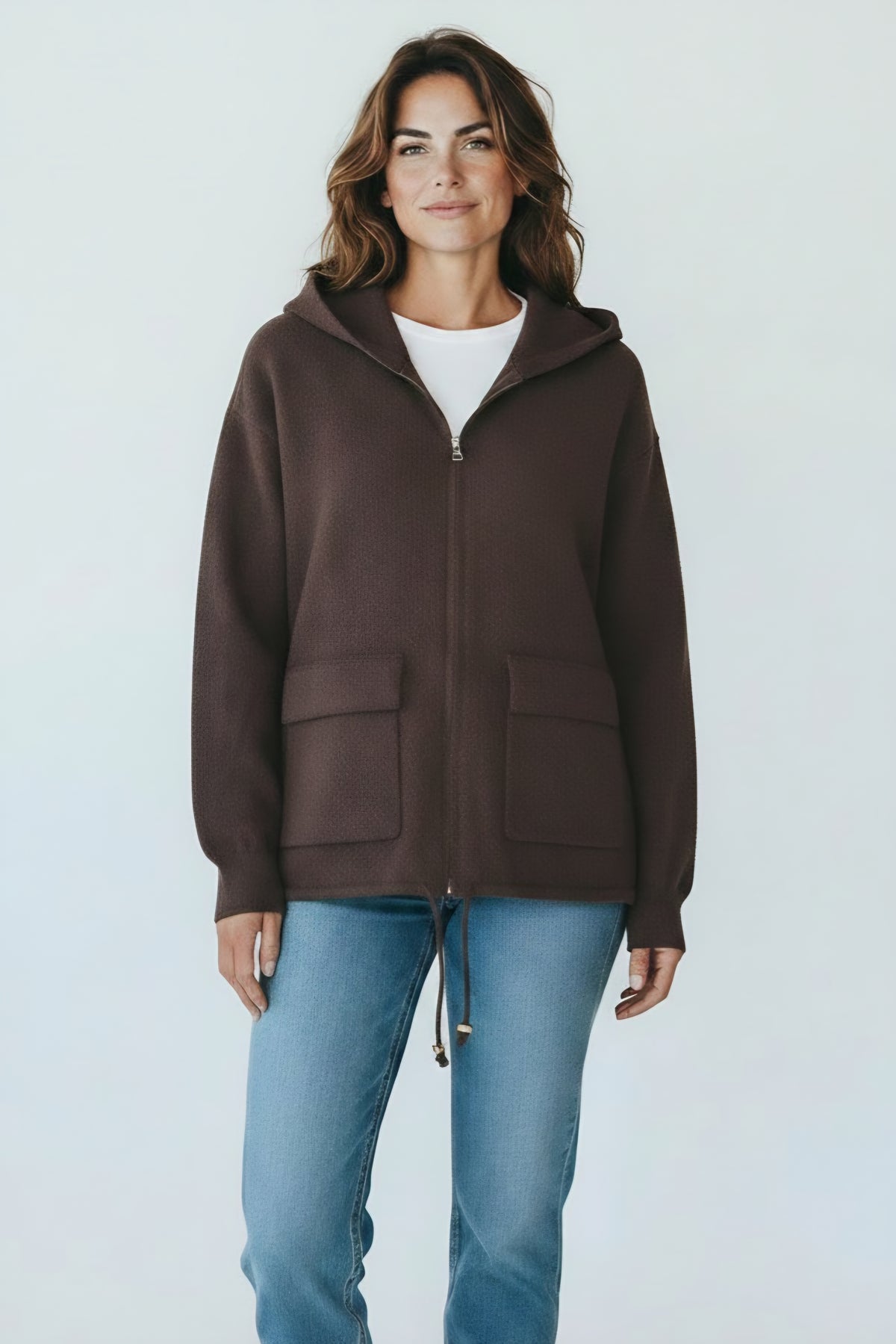 LONG SLV ZIPPER FRONT