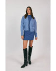 S&S RHIA CROPPED OPEN CARDIGAN