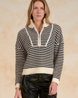 3/4 ZIP SWEATER