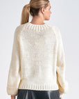 ELAN OFF WHITE SWEATER