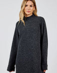 SADIE & SAGE CARSON HIGH NECK SWEATER DRESS