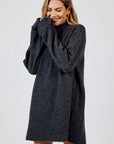 SADIE & SAGE CARSON HIGH NECK SWEATER DRESS