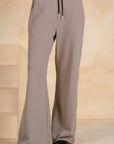 TAUPE DRAWSTRING PANT