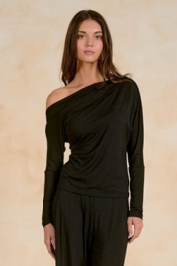 LONGSLV OFF THE SHOULDER TOP