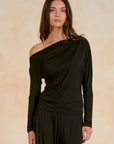 LONGSLV OFF THE SHOULDER TOP