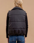 BLACK PUFFER VEST