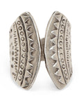 Handmade Brass Ring In Silver Plated - ZRC-044