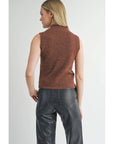 TURTLENECK SWEATER TANK