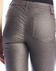 ILTM WILD PRINT PULL ON WAX JEANS