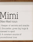 Mimi Definition White: 8 x 8 x 1.5