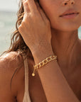 Luxe Gold Chain Link Bracelet