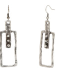 Handmade Pewter Earrings - KU123