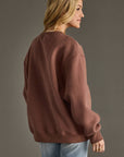 Brown Whiskey Weather Sweatshirt