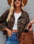 LEOPARD DENIM JACKET