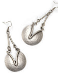 Handmade Pewter Earrings - KU40