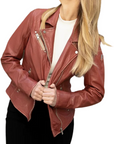 MAURITIUS ASTRO DUST LEATHER JACKET