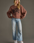Brown Whiskey Weather Sweatshirt