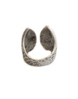Handmade Brass Ring In Silver Plated - ZRC-044
