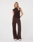 ESQUALO MODAL TROUSER W/SIDE TAPE DETAIL