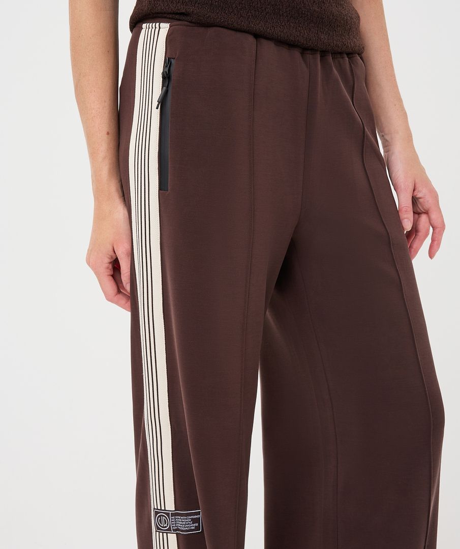 ESQUALO MODAL TROUSER W/SIDE TAPE DETAIL