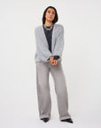 ESQUALO CARDIGAN W/BALLOON SLV