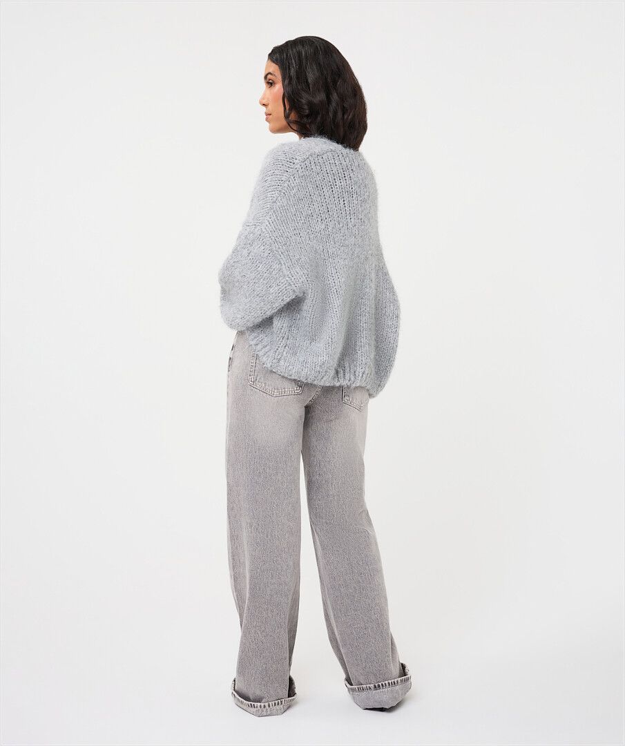 ESQUALO CARDIGAN W/BALLOON SLV