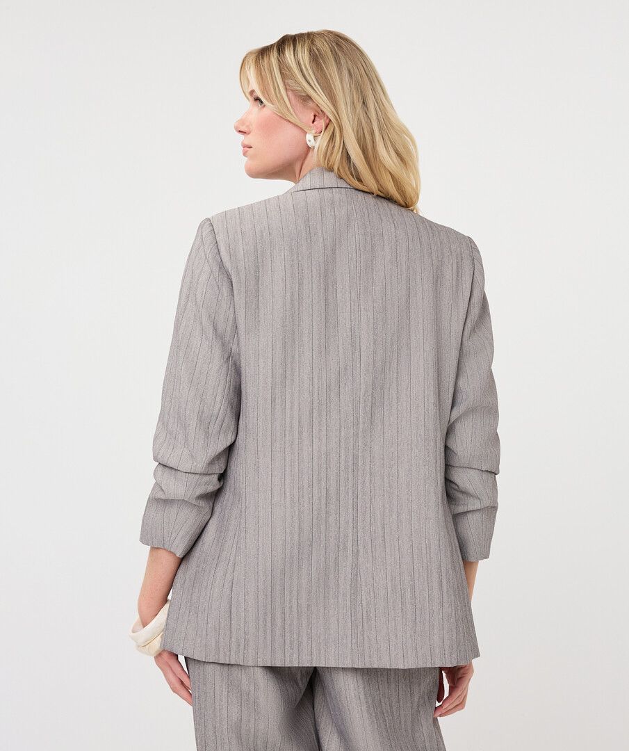 ESQUALO 3/4 SLV HERRINGBONE BLAZER