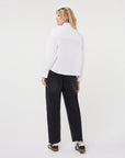 ESQUALO POPLIN BLOUSE W/OVERSIZED POCKET