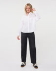 ESQUALO POPLIN BLOUSE W/OVERSIZED POCKET