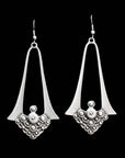 Handmade Pewter Earrings - KU100