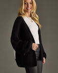 Black Ski Knit Cardigan