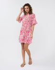 PINK MULTI SUNSEEKER DRESS