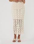 ESQUALO CROCHET SKIRT