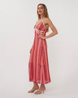 LONG MULTI COLOR CROCHET MAXI