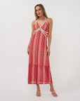 LONG MULTI COLOR CROCHET MAXI