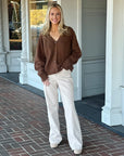 S&S SWEEPING WIND BUTTON FRONT CARDIGAN