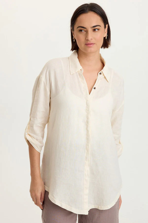 XCVI MOIRA BUTTON-UP