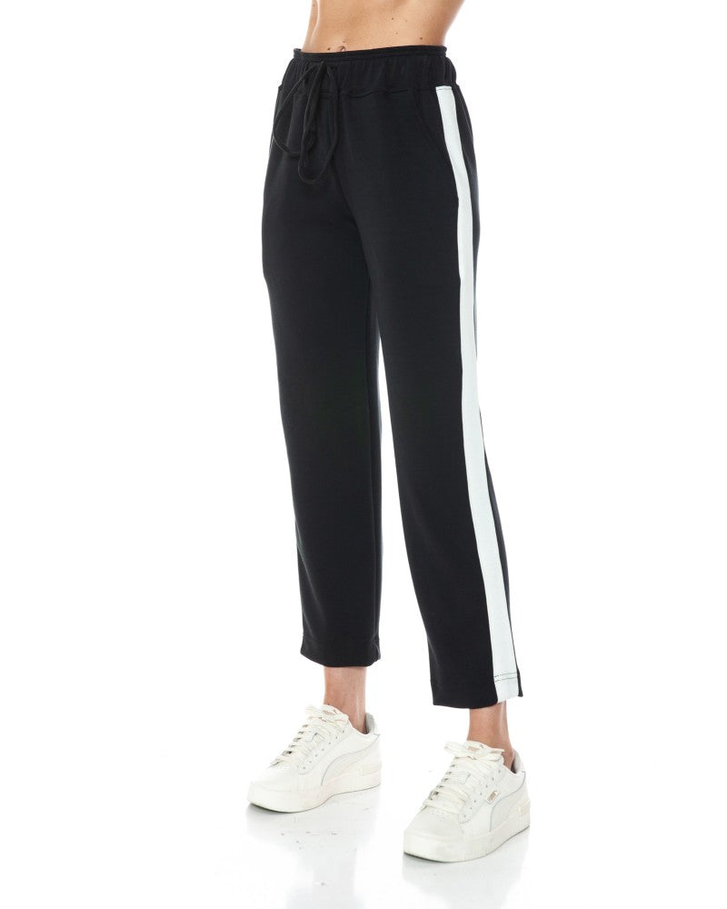 CONTRAST STAIGHT LEG PANT