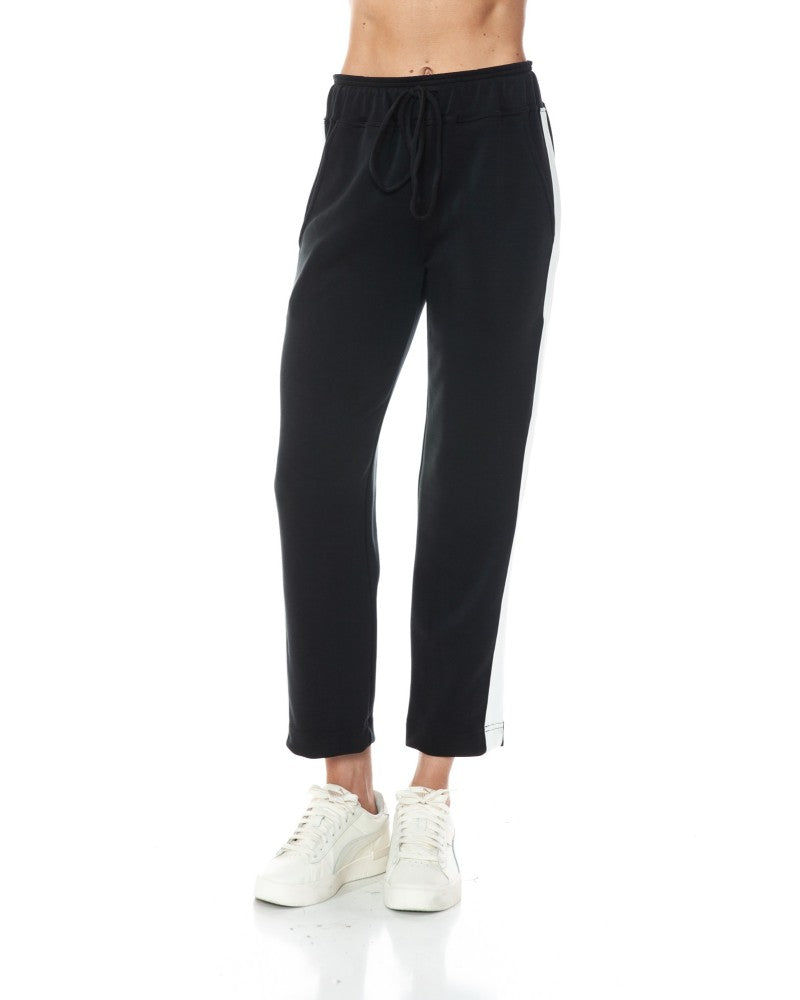 CONTRAST STAIGHT LEG PANT