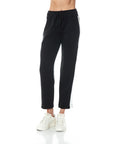 CONTRAST STAIGHT LEG PANT