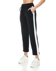 CONTRAST STAIGHT LEG PANT