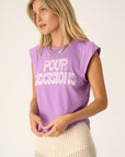 P+T POUR DECISIONS TANK TOP