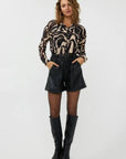 ESQUALO MESH BLOUSE