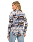 MULTI COLOR SURPLICE TOP