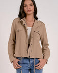 KHAKI ZIPUP JACKET